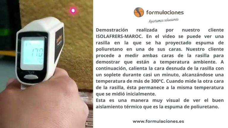 Aislamiento térmico eficiente: la espuma como solución